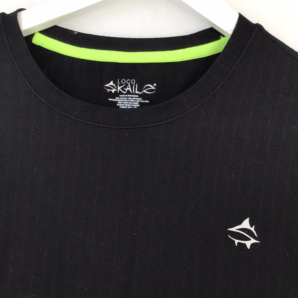Loco Skailz Men's Shirt Top Black Size Medium - Picture 9 of 12